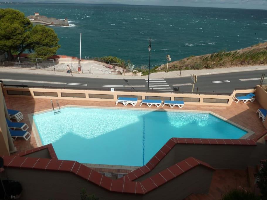 Location Vue Mer Du Samedi Au Samedi, Clim, Parking, Piscine, Plage Collioure Exteriér fotografie