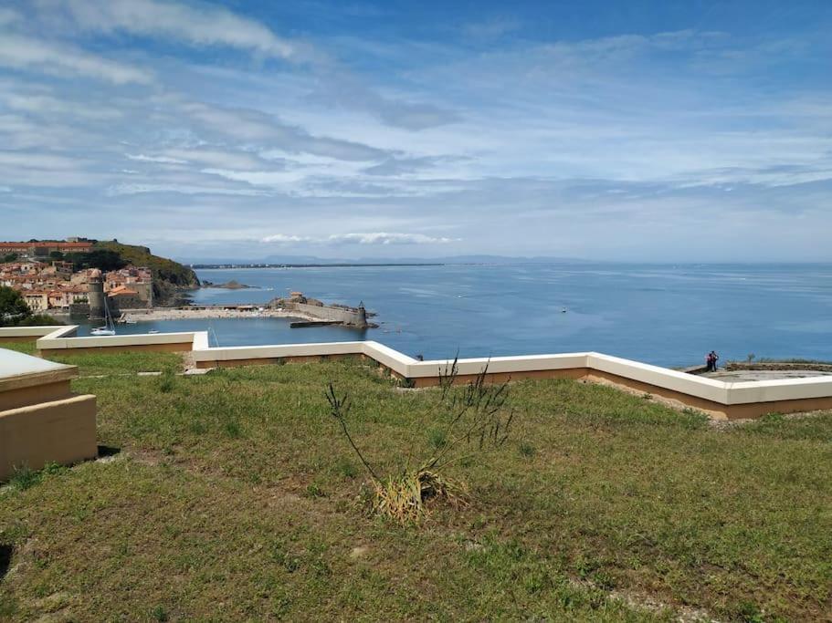Location Vue Mer Du Samedi Au Samedi, Clim, Parking, Piscine, Plage Collioure Exteriér fotografie